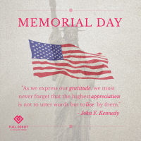 Gratitude Memorial Day Instagram Post Image Preview