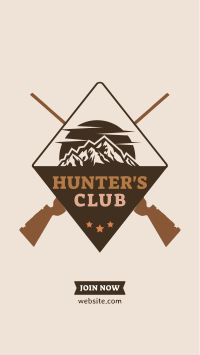 Hunters Club Facebook Story