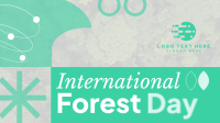 Geometric Shapes Forest Day Animation
