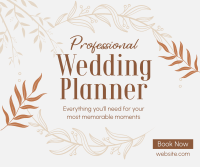 Wedding Planner Services Facebook Post