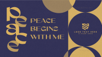 Day of United Nations Peacekeepers Modern Typography Animation