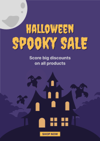 Spooky Sale Poster