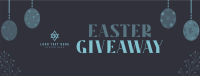 Minimalist Easter Egg Facebook Cover Design