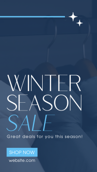 Winter Season Sale Instagram Story