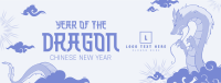 Chinese Dragon Zodiac Facebook Cover