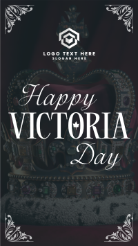 Victoria Day Crown  Instagram Story