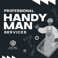 Professional Handyman Instagram Post Image Preview