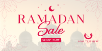 Rustic Ramadan Sale Twitter Post