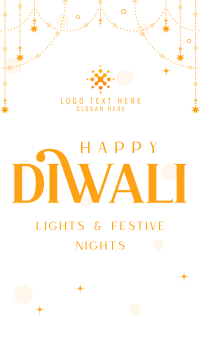 Diwali Festival Celebration Facebook Story Design