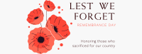 Symbol of Remembrance Facebook Cover