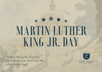 Martin Luther Day Postcard