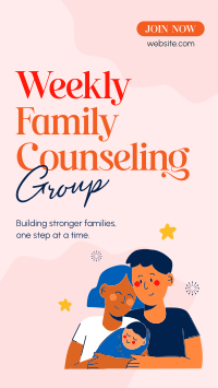 Weekly Family Counseling Instagram Story