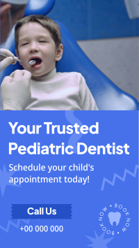 Pediatric Dentistry Specialists Instagram Story