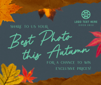 Autumn Customer Engagement Facebook Post Design