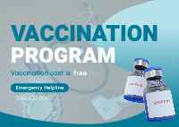 Vaccine Postcard example 4