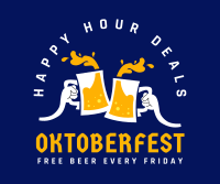 Oktoberfest Happy Hour Deals Facebook Post