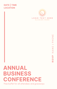 Annual Conference Invitation Design