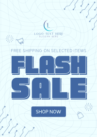 Techno Flash Sale Deals Flyer