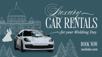 Luxury Wedding Car Rental Facebook Event Cover