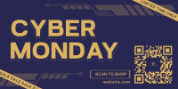 Cyber Monday Sale Twitter Post Design