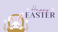 Cute Easter Bunny Animation