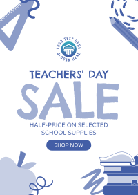 Favorite Teacher Sale Flyer