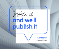 Write & Publish Facebook Post