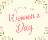 Floral Womens Day Facebook Post