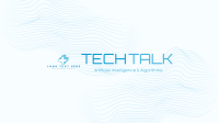 Futuristic Talk YouTube Banner Image Preview