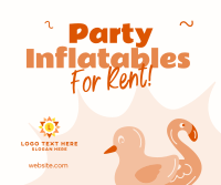 Party Inflatables Rentals Facebook Post