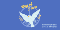 World Peace Dove Twitter Post