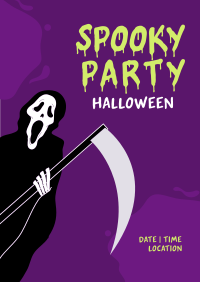 Spooky Party Poster