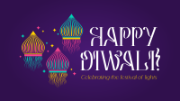 Diwali Floating Lanterns Facebook Event Cover