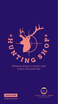 Hunting Gears Instagram Story