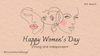 Women Illustrations Facebook Event Cover