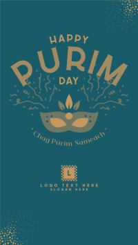 Chag Purim Fest Instagram Story