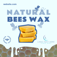 Naturally Made Beeswax Instagram Post