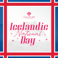 Icelandic National Day Instagram Post example 2