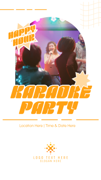 Karaoke Party Hours Instagram Story