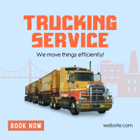 Pro Trucking Service Instagram Post