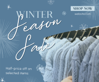 Winter Fashion Sale Facebook Post