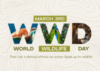 World Wildlife Day Postcard