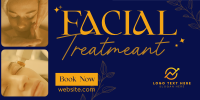 Beauty Facial Spa Treatment Twitter Post