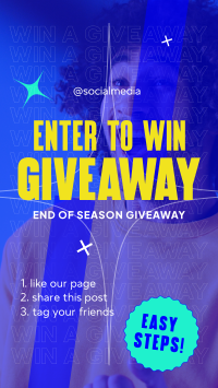 Enter Giveaway Instagram Story