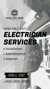 Electrical Repair Service Instagram Story