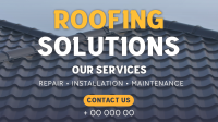 Professional Roofing Solutions Animation