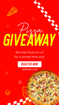 Pizza Giveaway TikTok Video