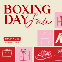 Boxing Day Super Sale Linkedin Post