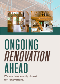 Ongoing Renovation Flyer