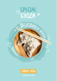 Special Gyoza Flyer